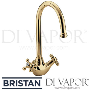 Bristan KG SNK EF G Kingsbury Easyfit Sink Mixer - Gold - Tap Spare Parts